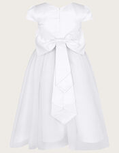 Tulle Bridesmaid Dress, White (WHITE), large