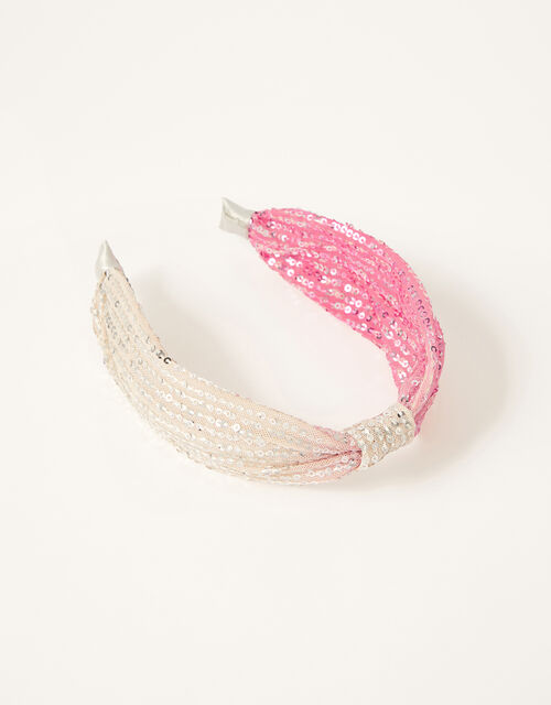 Ombre Sequin Knot Headband Girls' Hair Accessories Monsoon UK.