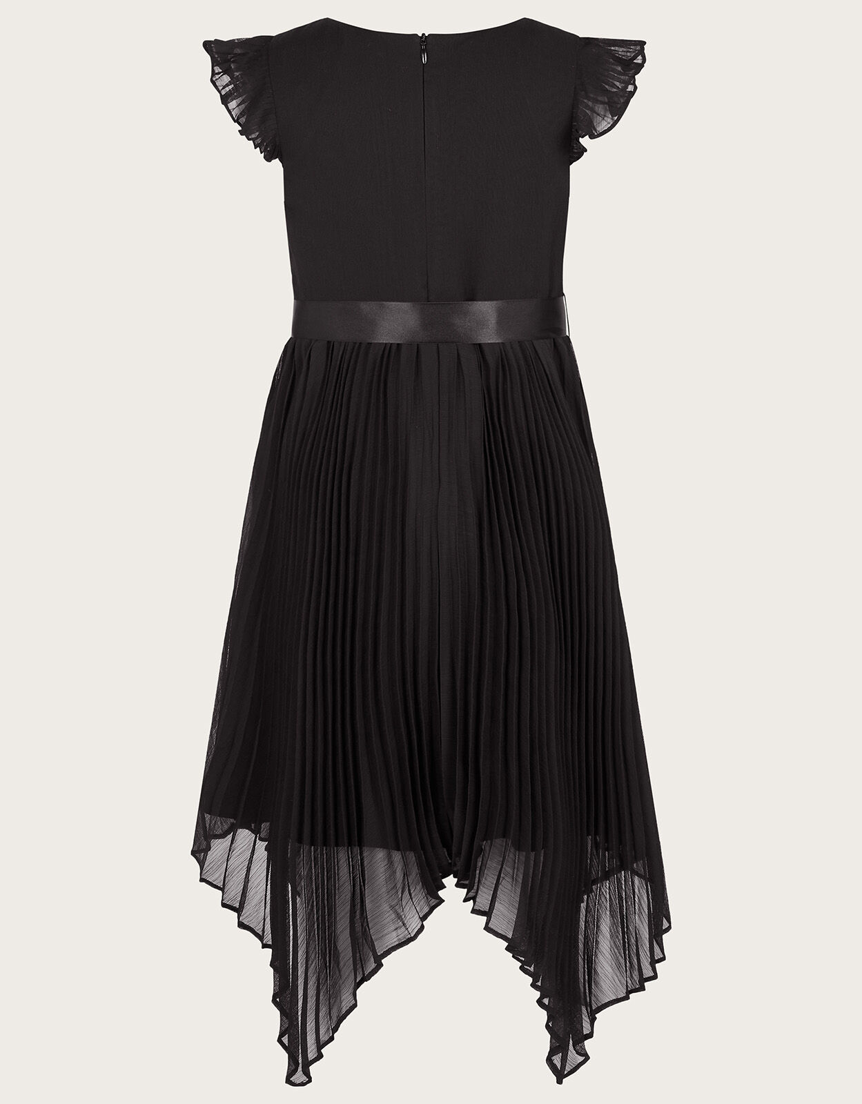 Rubina Pleat Dress Black