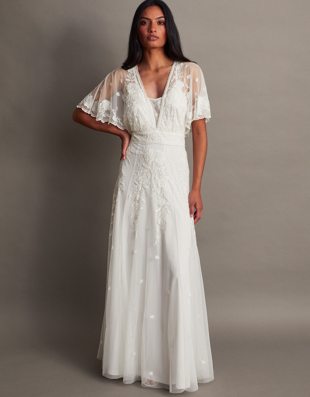 Boho Beach Macrame Wedding Dress • Off-White Multiway Bohemian Dress | AYA  Sacred Wear