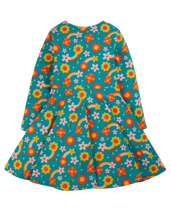 Frugi Sofia Skater Dress, Multi (MULTI), large