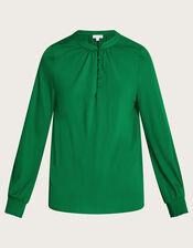 Polly Plain Top, Green (GREEN), large