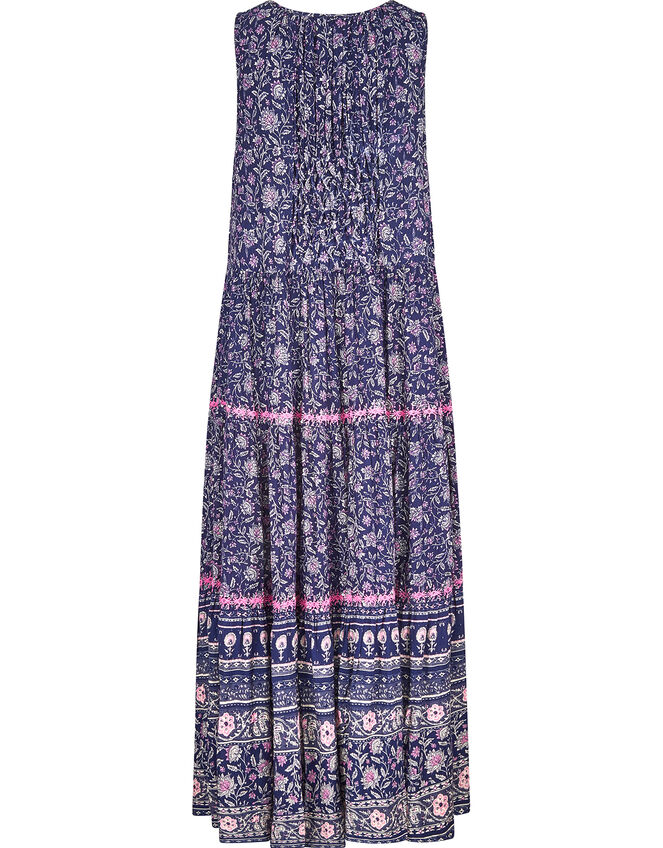 East Alice Crinkle Dress, Blue (NAVY), large