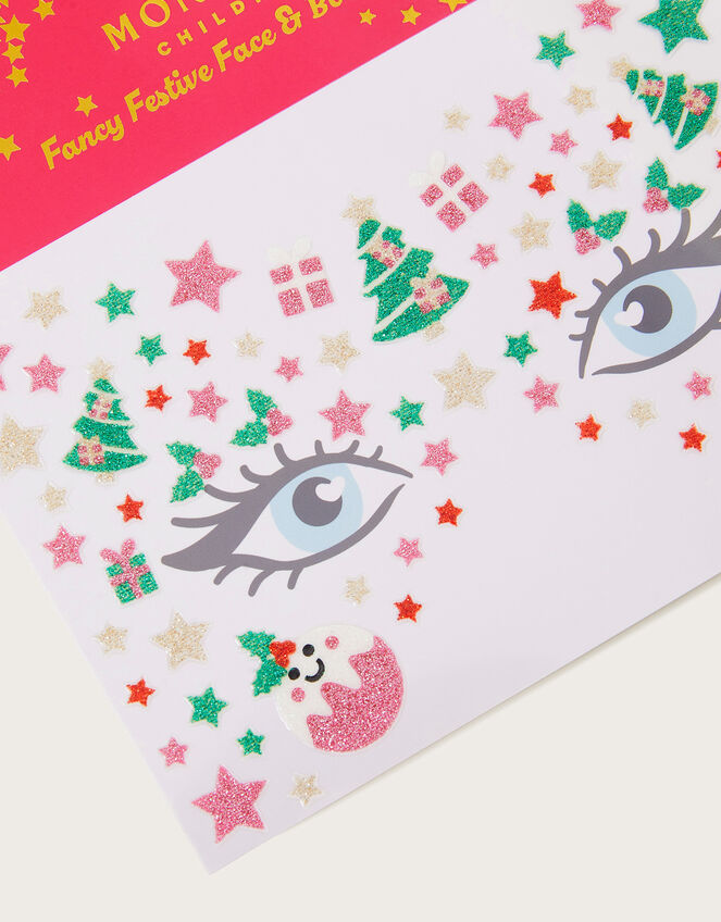 Christmas Face and Body Stickers, , large