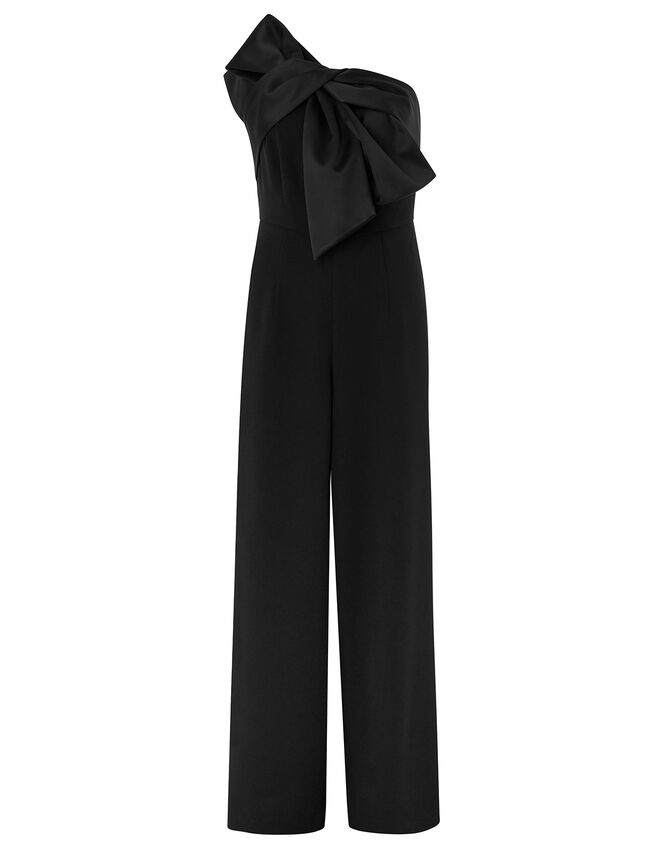 Zara Bow Jumpsuit Black | Jumpsuits | Monsoon UK.