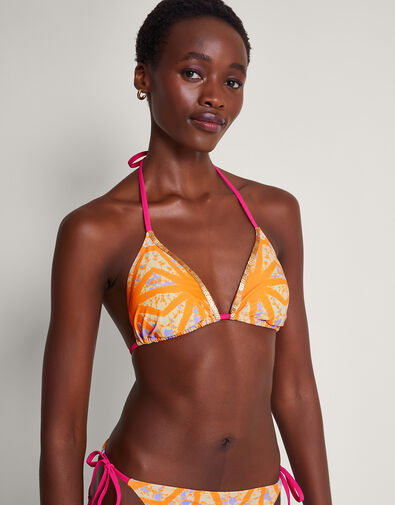 Santiago Bikini Top, Orange (ORANGE), large