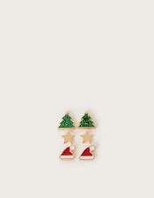 3-Pack Christmas Stud Earrings, , large