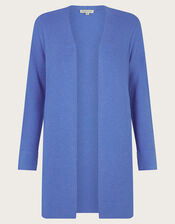 Ria Rib Cardigan, Blue (BLUE), large