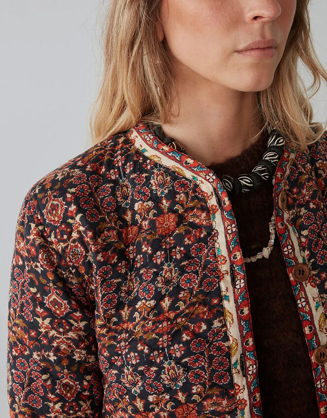 Maison Hotel Floral Print Jacket, Multi (MULTI), large