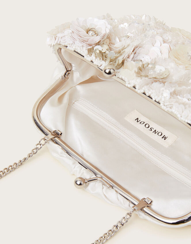 Hand-Embellished Bridal Bag, , large