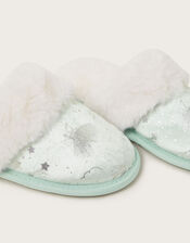 Sparkle Fairy Slippers, Green (GREEN), large