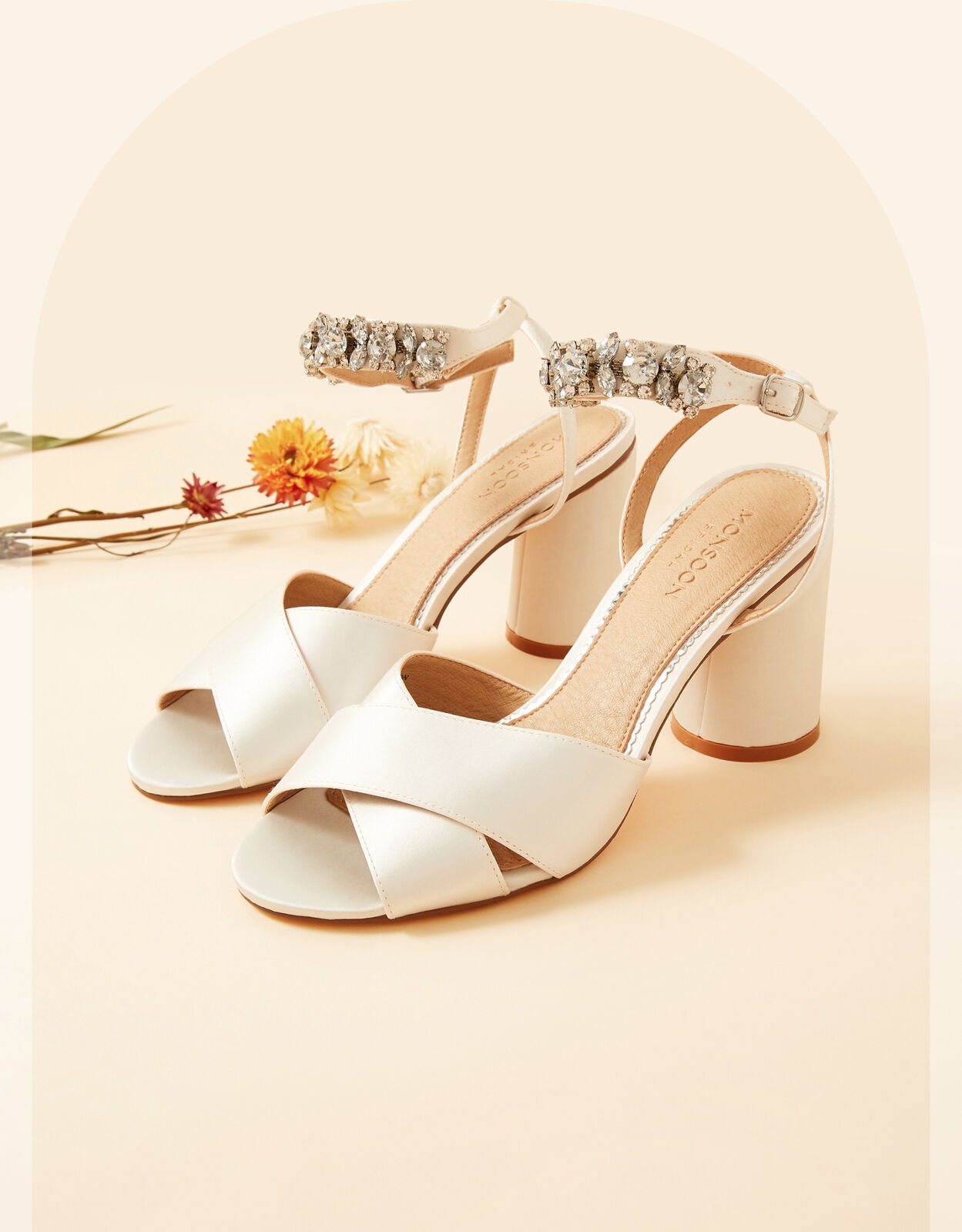 Women's Bridal Shoes Block Heel Wedding High Heels for Bride Closed Toe  Wedding Court Shoes Size 35-41,White,37EU: Amazon.co.uk: Fashion