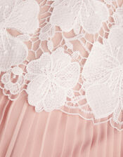 Otissa Pleated Lace Jumpsuit, Pink (PINK), large