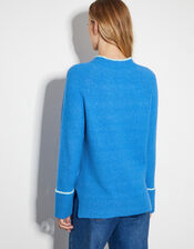 Oti Oversized Jumper, Blue (BLUE), large