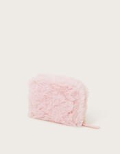 Fluffy Faux Fur Purse, , large