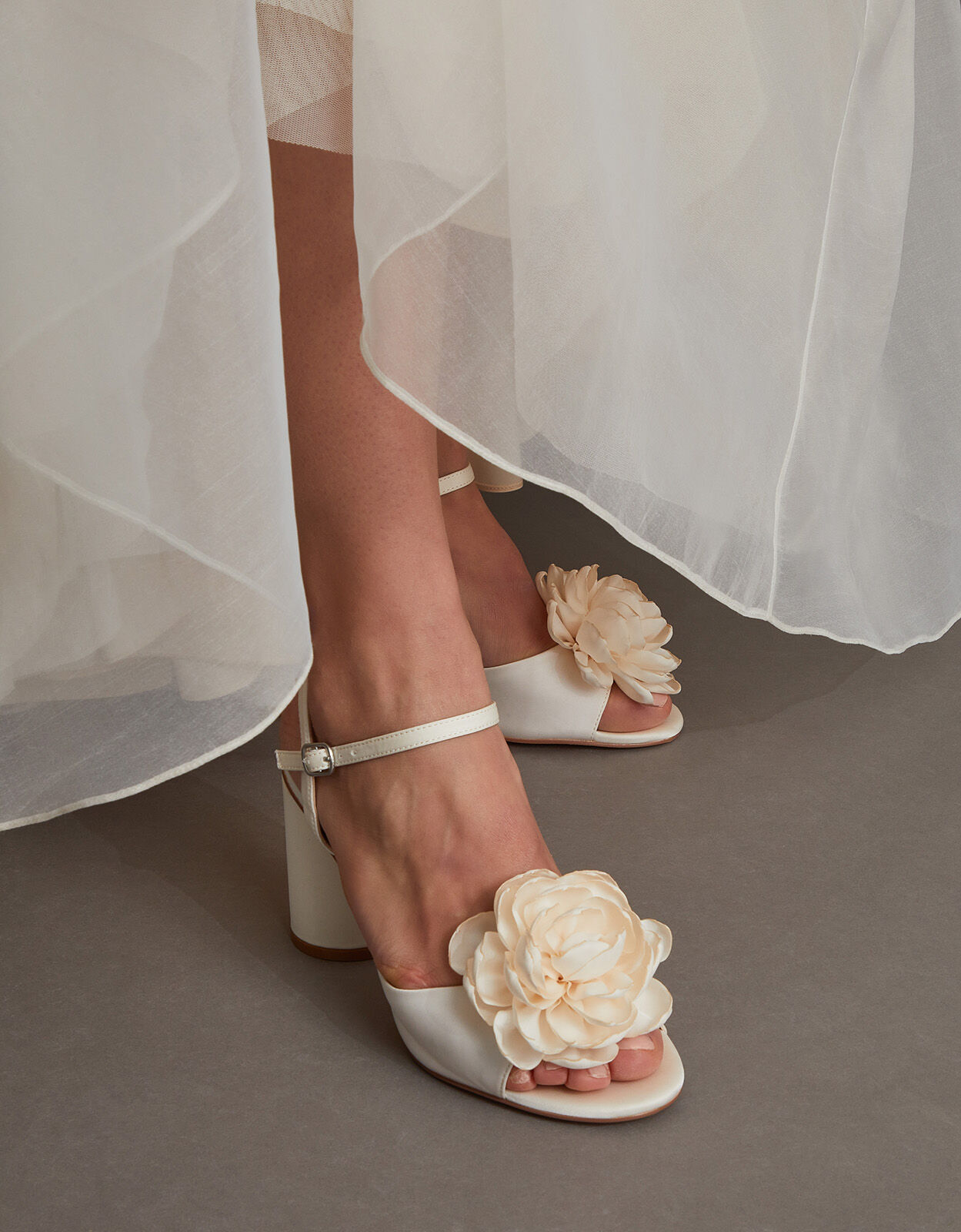 Velvet Wedding Shoes in Blush | Greek Chic Handmades