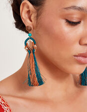 Tassel Earrings, , large