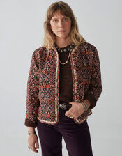 Maison Hotel Floral Print Jacket, Multi (MULTI), large