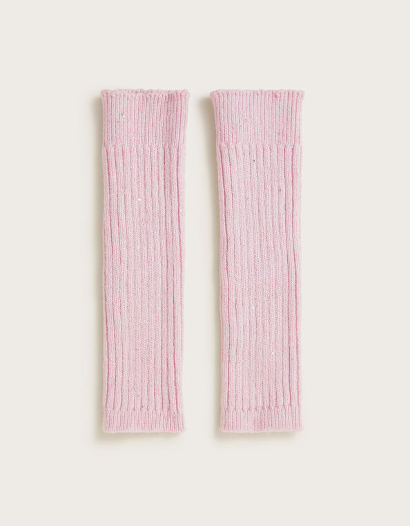 Sequin Rib Leg Warmers, , large