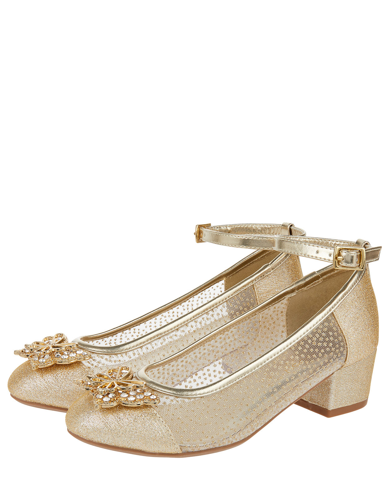 childrens gold sparkly shoes