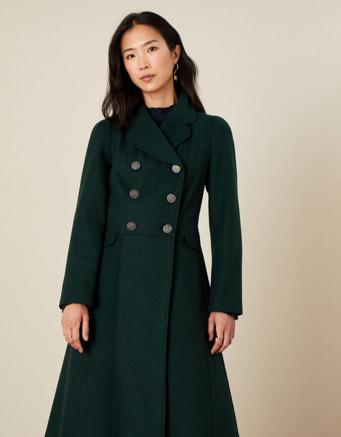 Samantha Skirted Coat | Women's Coats | Monsoon UK.