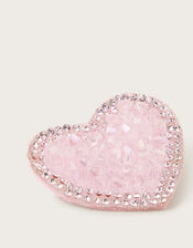 Sparkle Heart Hair Clip, , large