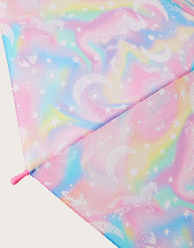 Rainbow Galaxy Umbrella, , large