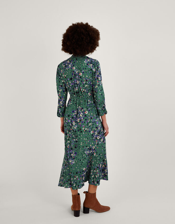 Blossom Print Shirt Dress with LENZING™ ECOVERO™ Green