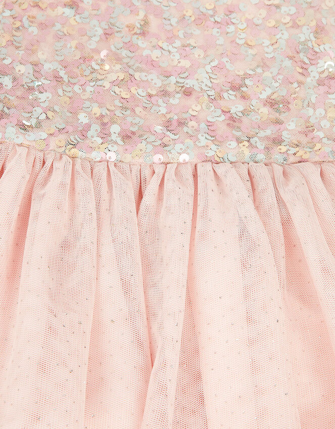 Baby Truth Sequin Dress Pink | Baby Girl Dresses | Monsoon UK.