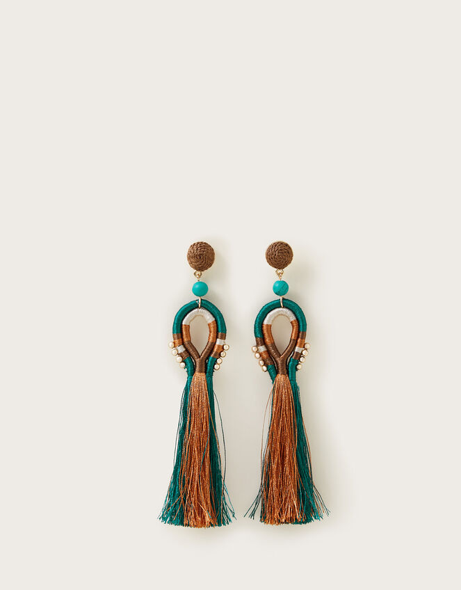 Tassel Earrings, , large