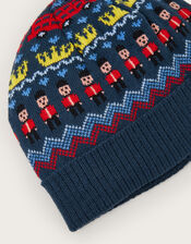 London Fair Isle Beanie Hat, Multi (MULTI), large