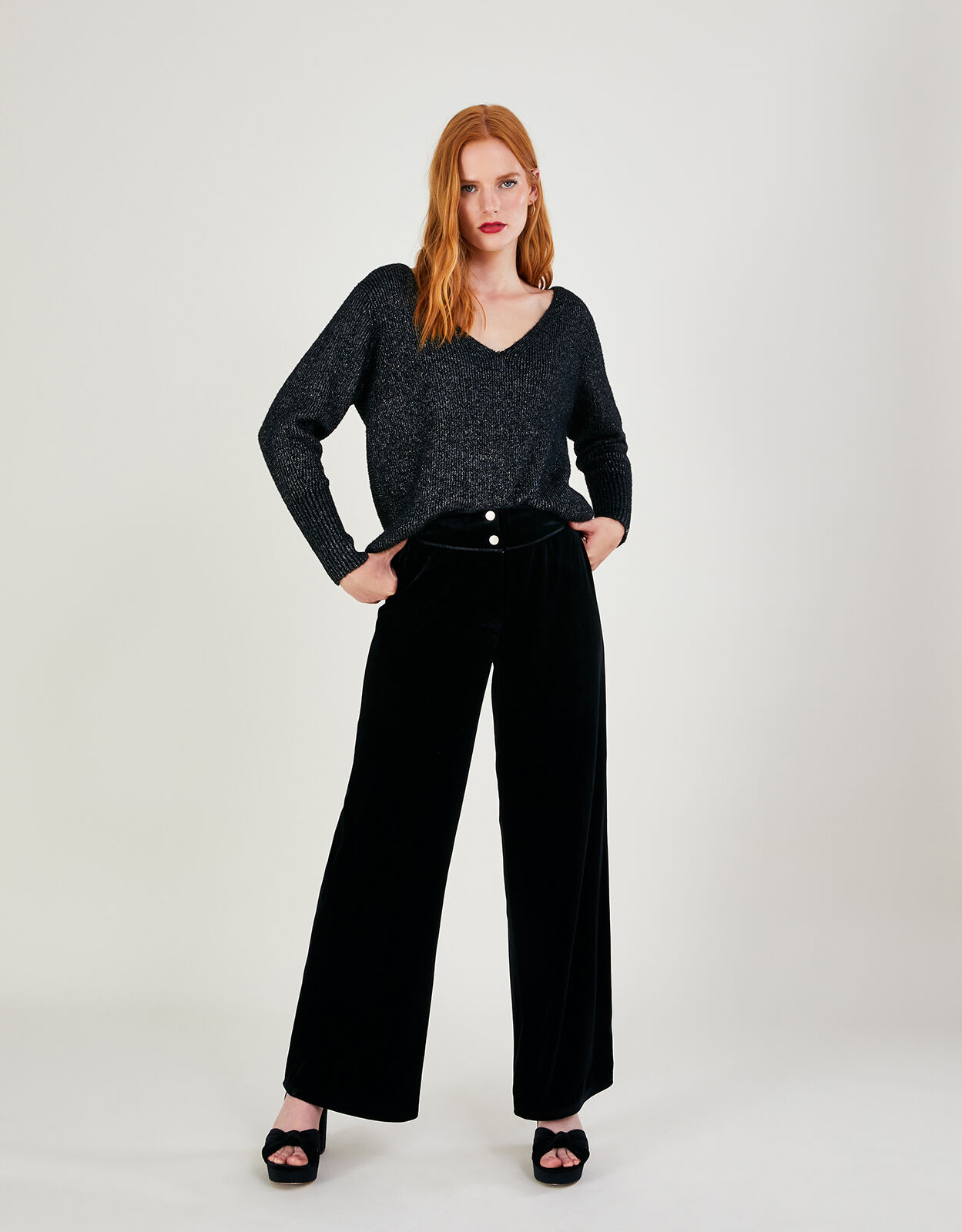Pants Velvet Fashion Design | Velvet Trousers Design | Runway Trousers  Women Black - 22 - Aliexpress