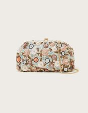 Pastel Floral Clutch, , large