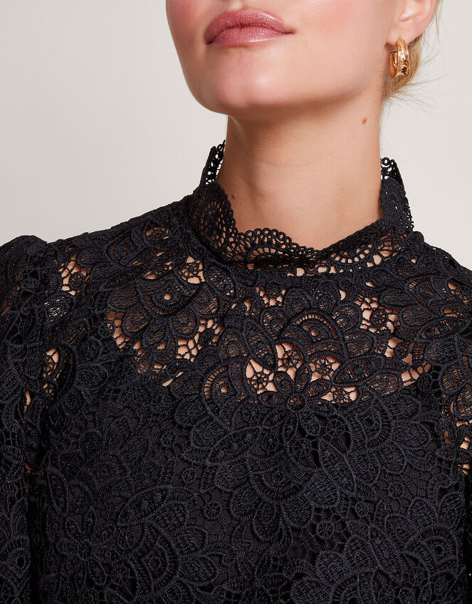 Lilly Lace Blouse Black