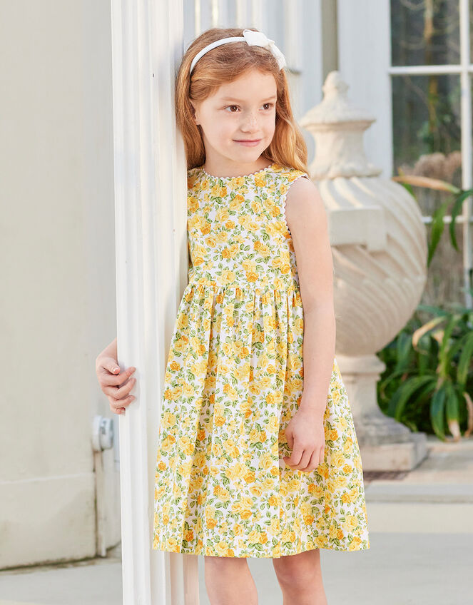 Trotters Rose Adelina Dress Yellow