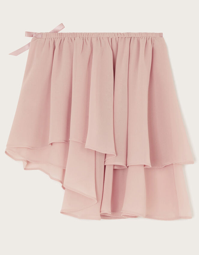 Carlotta Asymmetrical Wrap Skirt, Pink (PINK), large