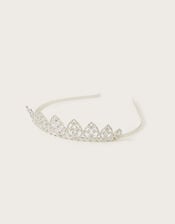 Grace Diamante Tiara Headband , , large