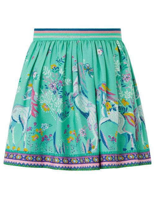 Alexa Unicorn Skirt in Recycled Fabric Blue | Girls' Skirts | Monsoon UK.