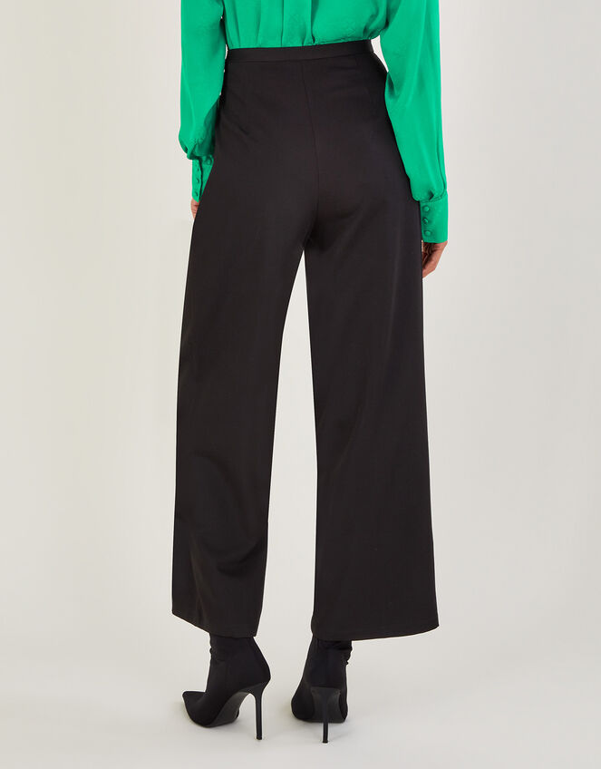 Lauren Wide Leg Trousers, Black (BLACK), large