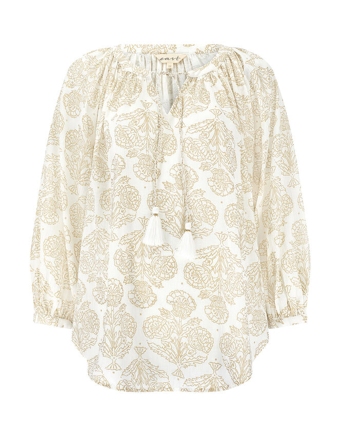 East Aviana Blouse, Ivory (IVORY), large