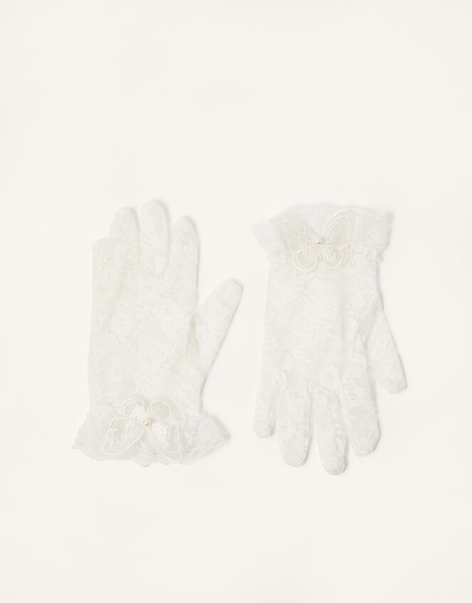 Lace Communion Gloves, , large