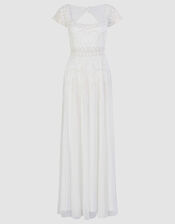 Simone Bridal Maxi Dress, Ivory (IVORY), large