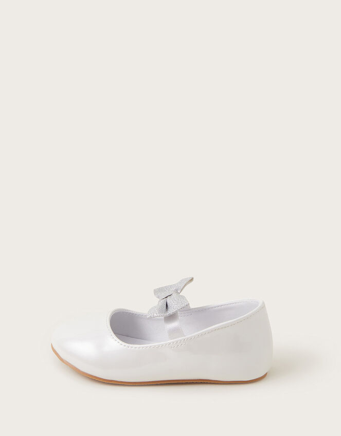 Bow Walker Shoes, Ivory (IVORY), large