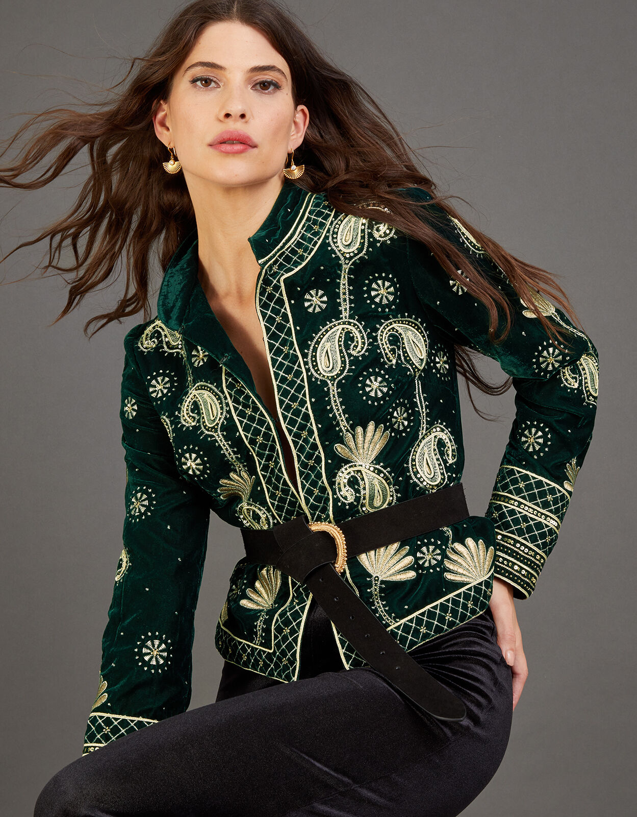 Buy Green Jackets & Coats for Women by Zink London Online | Ajio.com