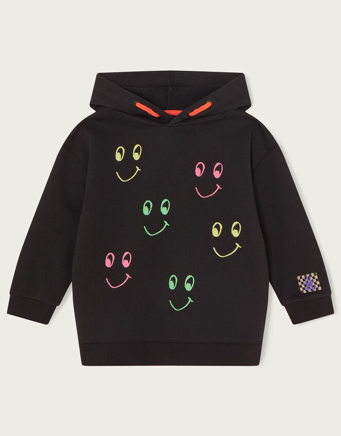 Glow In The Dark Hoodie, Black (BLACK), large