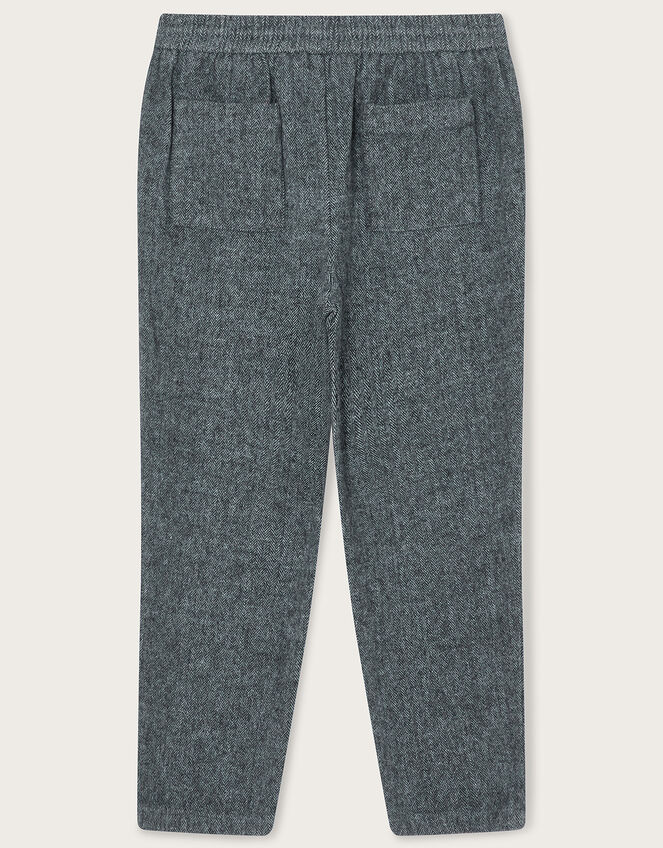Herringbone Trousers, Grey (GREY), large