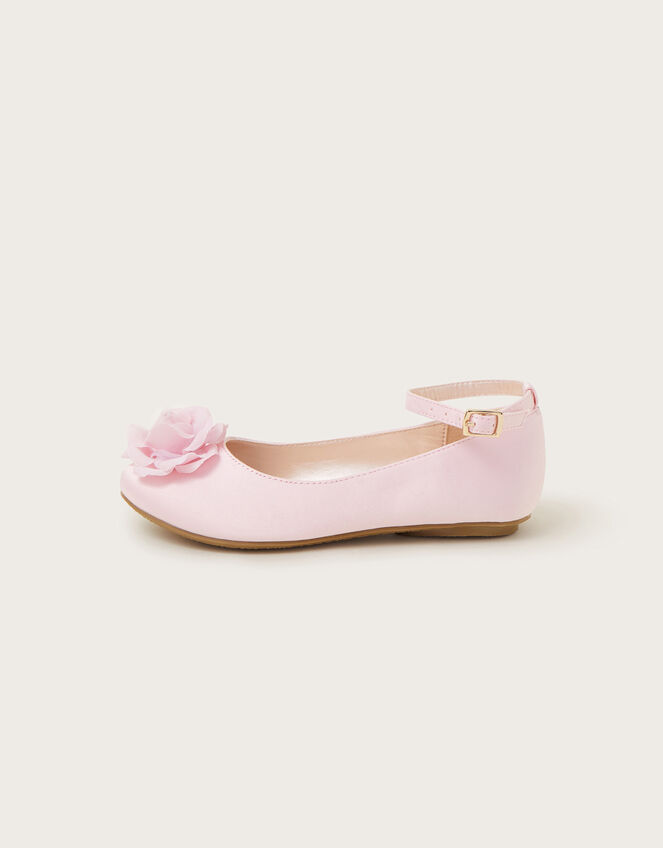 Anise Rose Ballerina Flats Pink | Girls' Flat Shoes | Monsoon UK.