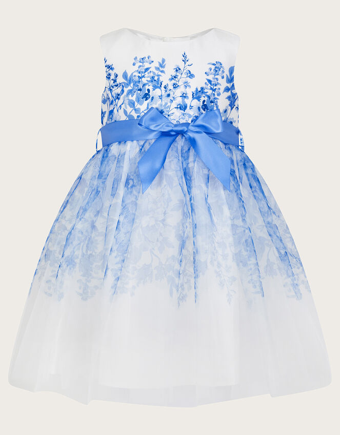 Baby Gabriella Dress Blue | Baby Girl Dresses | Monsoon UK.