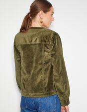 Lira Cord Jacket, Green (OLIVE), large