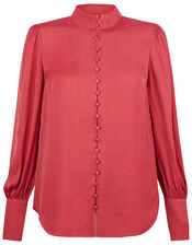 Penny High Neck Blouse, Pink (ROSE), large